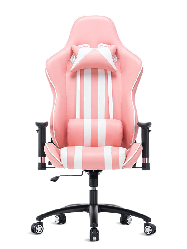 Good Design สบายสีชมพูน่ารัก 180 Recline Gaming เก้าอี้หมุนเก้าอี้ Racing  Good Design สบายสีชมพูน่ารัก 180 Recline Gaming เก้าอี้หมุนเก้าอี้ Racing