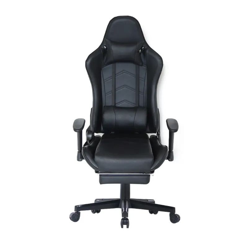 2021 เก้าอี้เล่นเกมหนังสีดำปรับระดับได้เฟอร์นิเจอร์สำนักงาน  2021 เก้าอี้เล่นเกมหนังสีดำปรับระดับได้เฟอร์นิเจอร์สำนักงาน