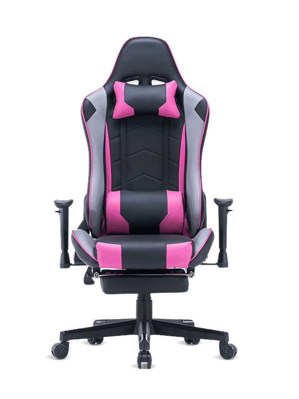 ขายดีเก้าอี้คอมพิวเตอร์สำนักงานเก้าอี้เล่นเกมสีม่วงทันสมัยพร้อม RGB 