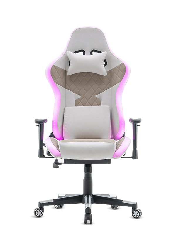 หนังGamerพร้อมRacingการจัดส่งและCUSTOM Ergonomic RGBนวดเกมคอมพิวเตอร์Pc High End Recliner RazerจีนGamerเก้าอี้ 